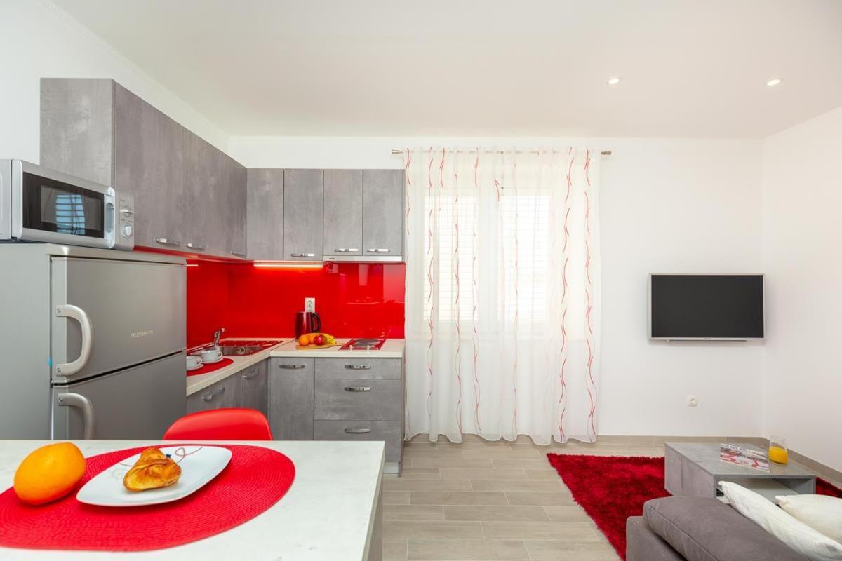 Apartments Red And Blue Mlini Zewnętrze zdjęcie